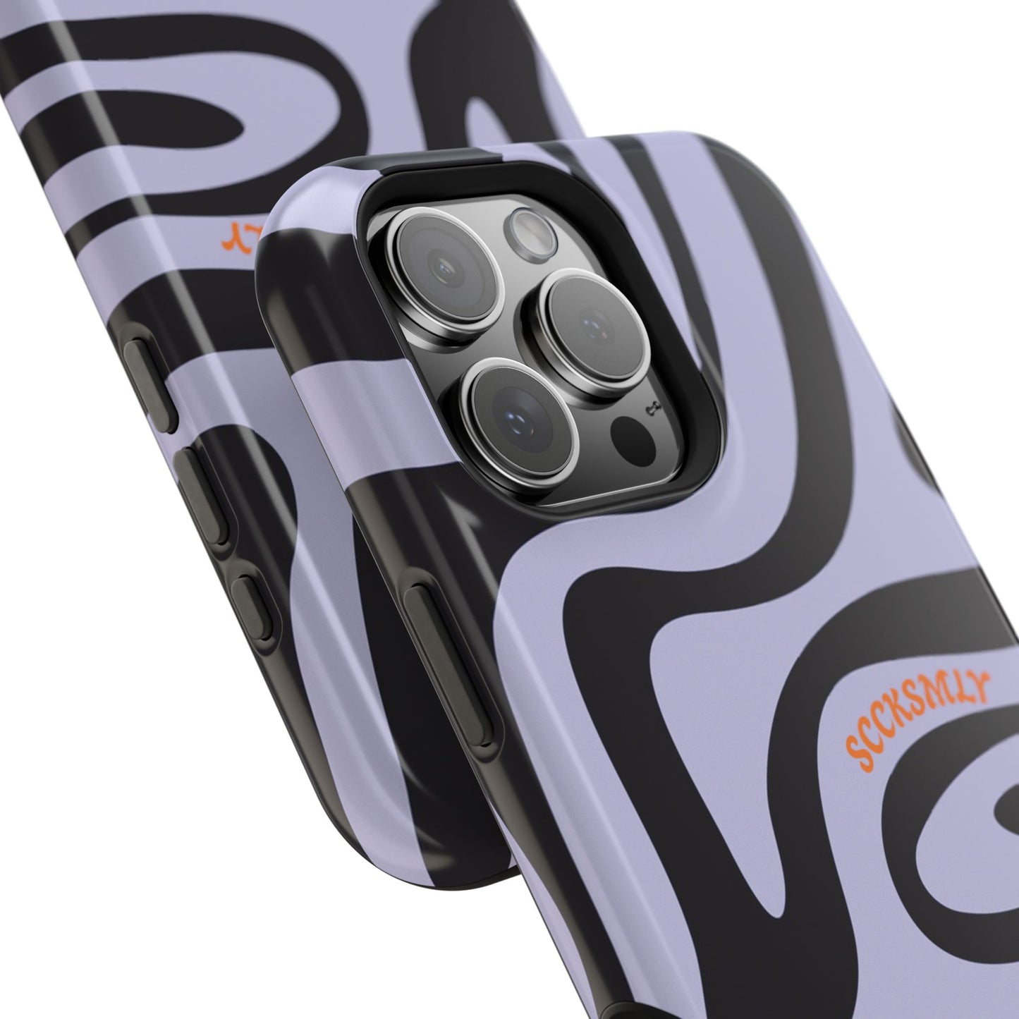 Purple Swirl Phone Case for Apple