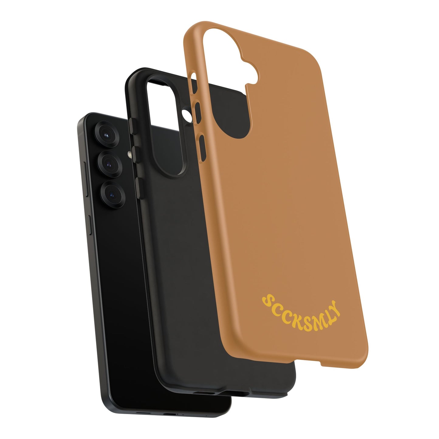 SOLID Spice Caramel Tough Case for Samsung