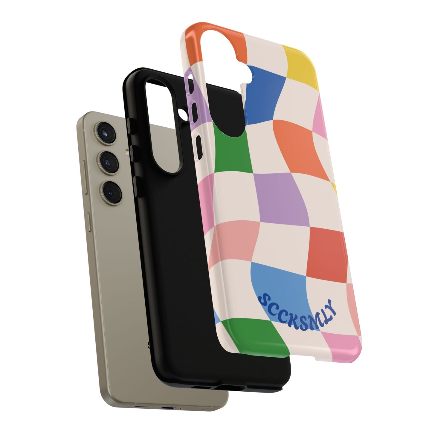 Checker Flicker Phone Case for Samsung