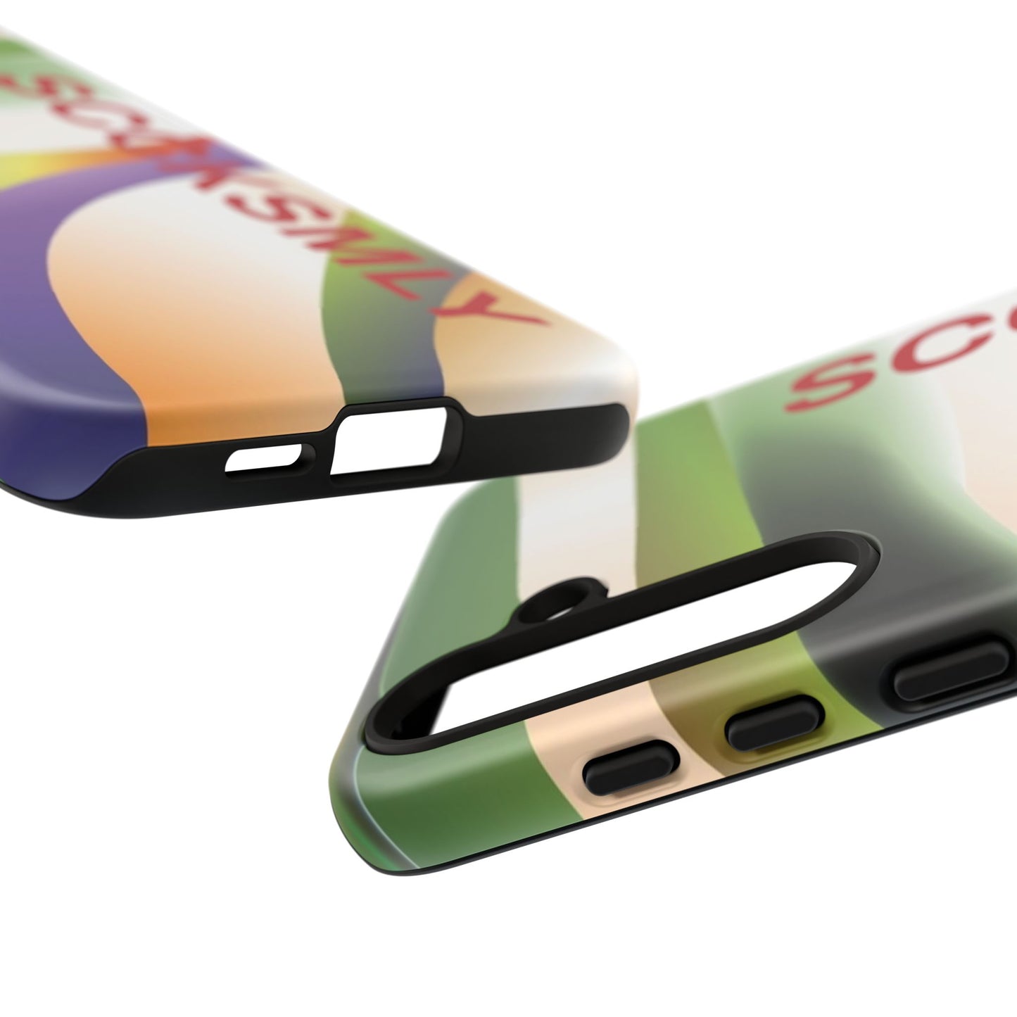 Green Waves Phone Case for Samsung