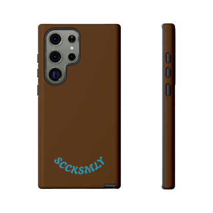 SOLID Chocolate Coco Tough Case for Samsung