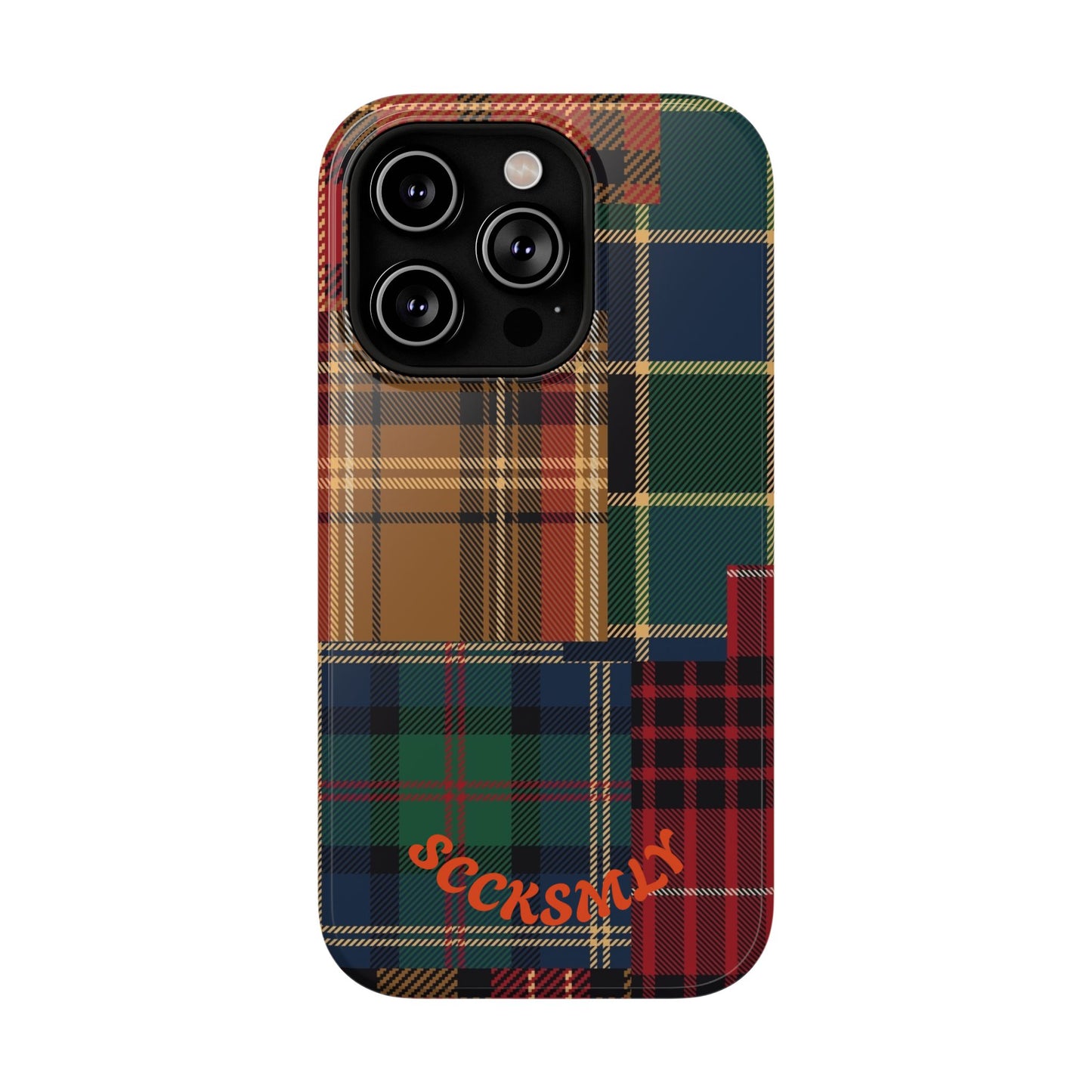 Heritage Hues Patchwork Tough Phone Case for Apple