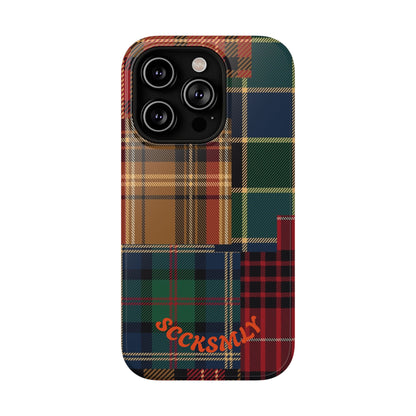 Heritage Hues Patchwork Tough Phone Case for Apple
