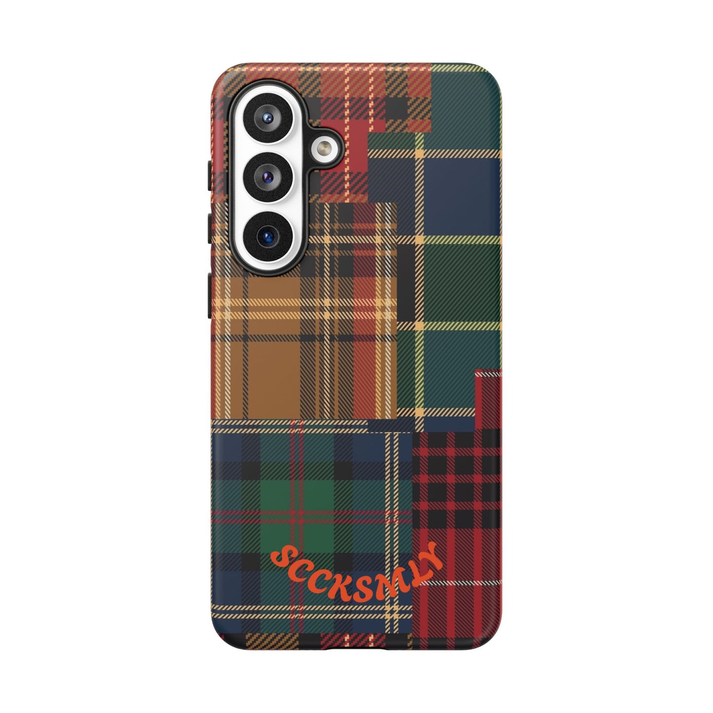 Heritage Hues Patchwork Tough Phone Case for Samsung