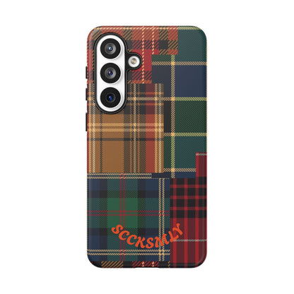 Heritage Hues Patchwork Tough Phone Case for Samsung