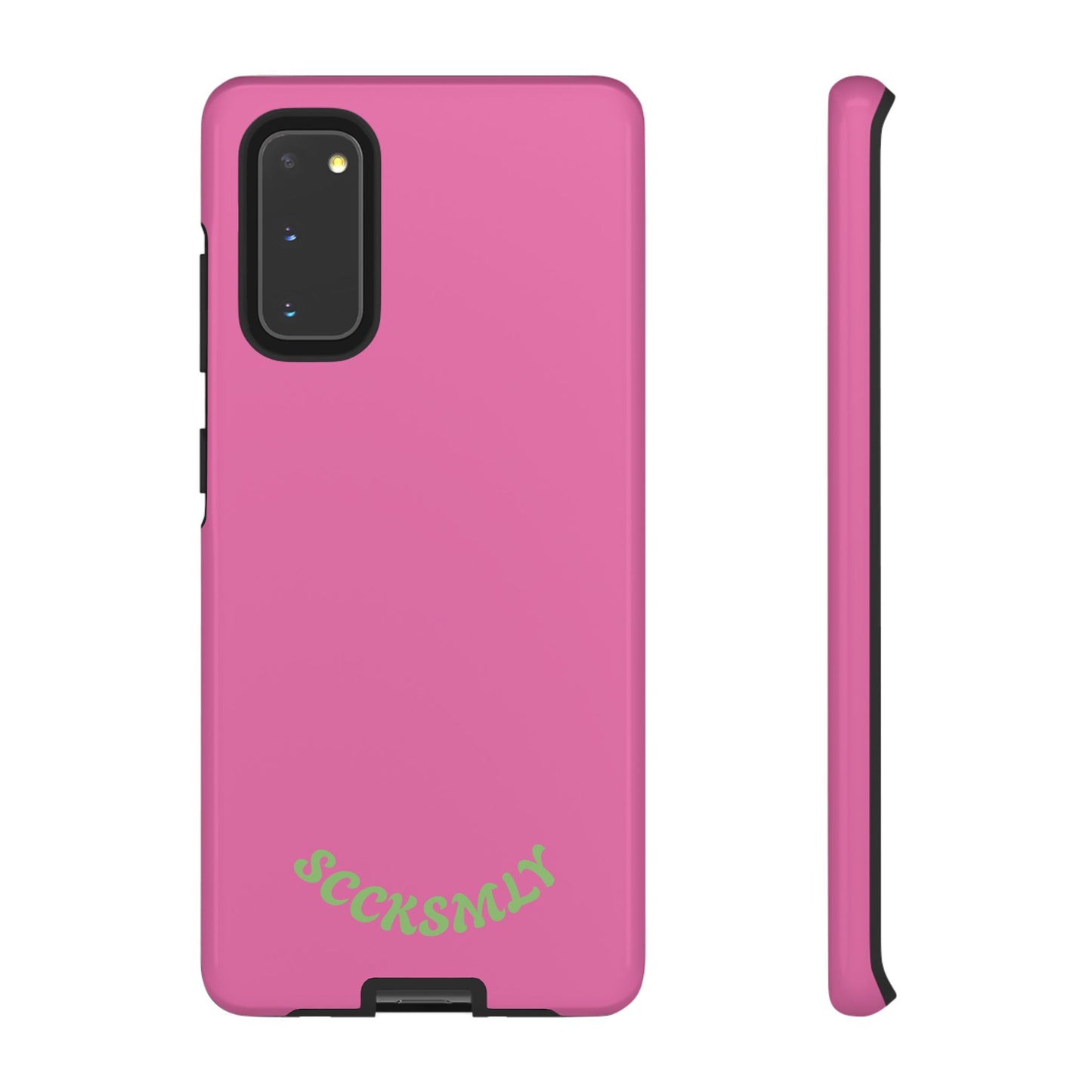 SOLID Sweet Static Pink Tough Case for Samsung
