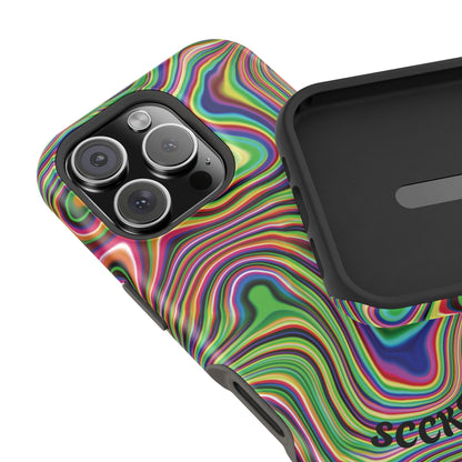 Acid Swirl Phone Case for Apple