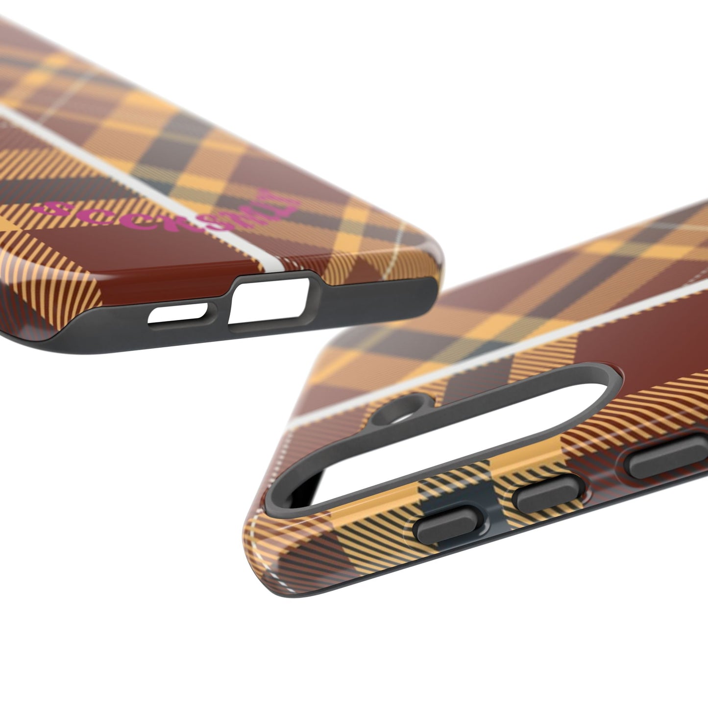 Autumn Plaid Phone Case for Samsung