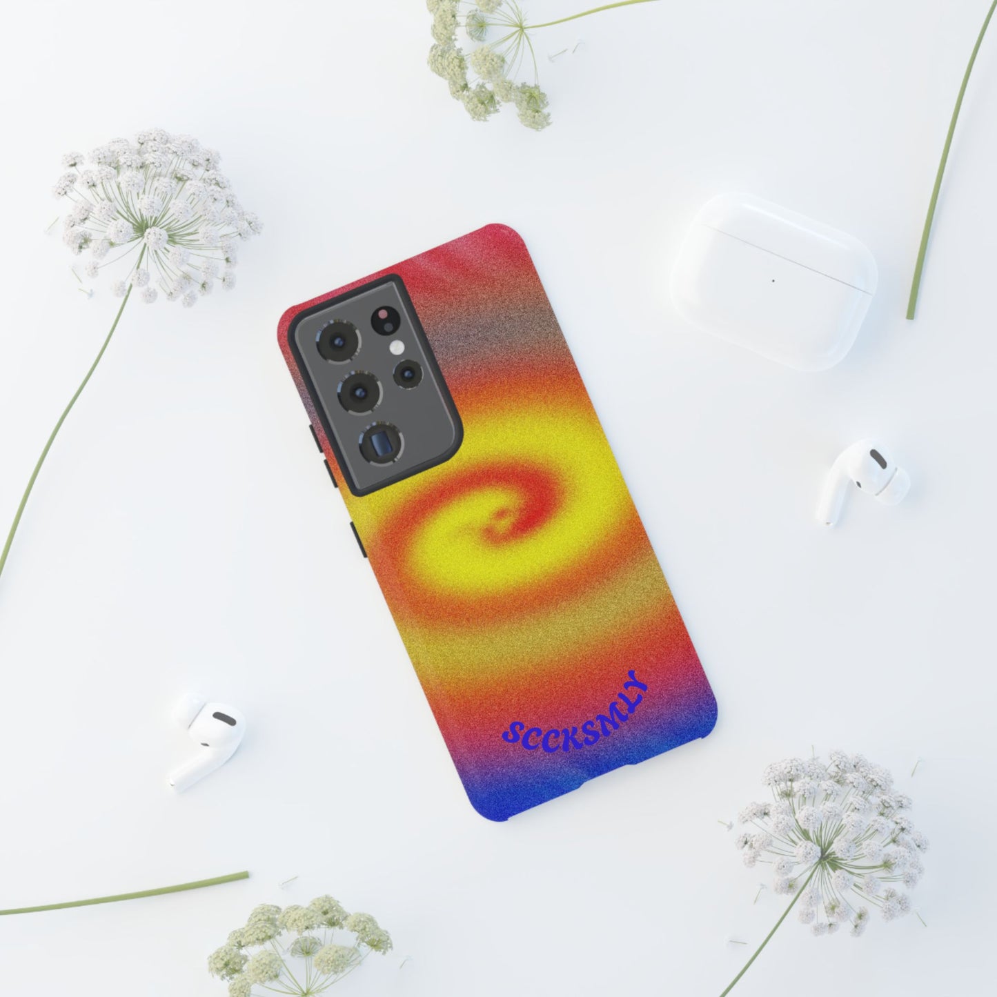 Toxic Spiral Tough Phone Case for Samsung
