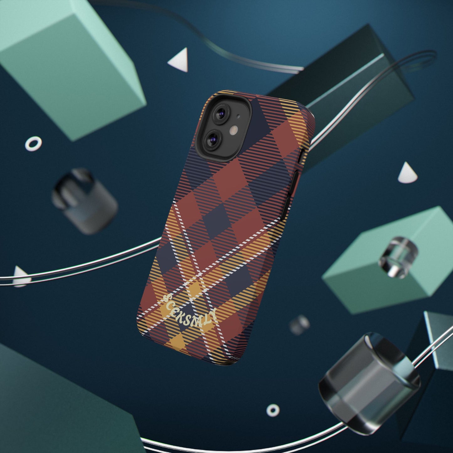 Harvest Tartan Phone Case for Apple