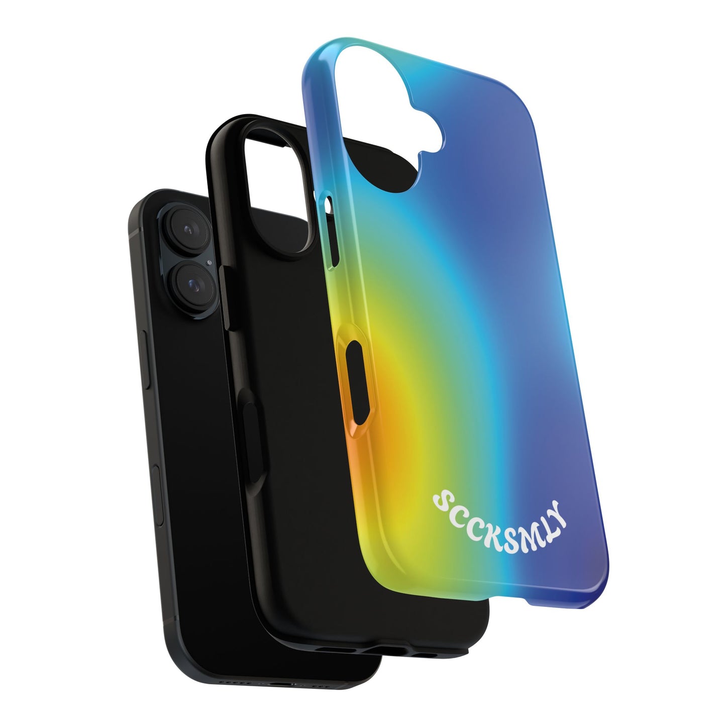 Gradient Heatwave Tough Phone Case for Apple