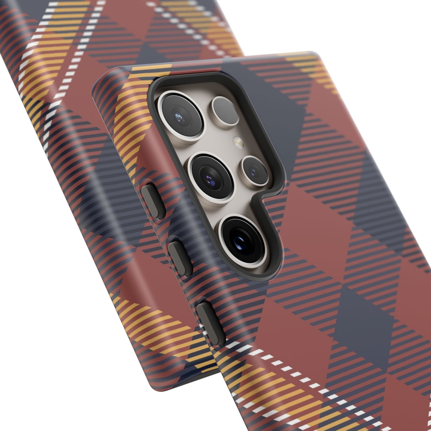 Harvest Tartan Phone Case for Samsung