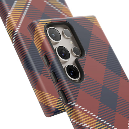 Harvest Tartan Phone Case for Samsung