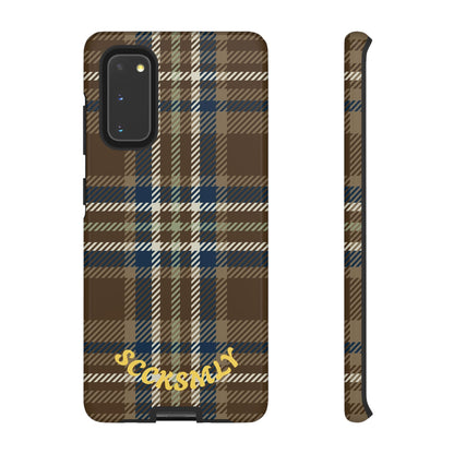 Earth and Sky Plaid Phone Case for Samsung