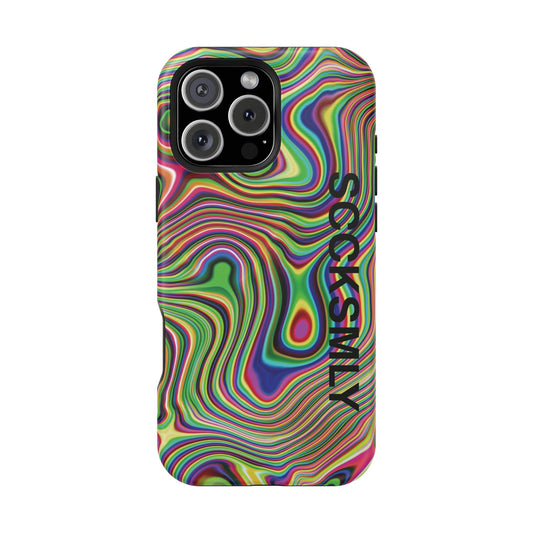 Acid Swirl Phone Case for "IOS or Apple"