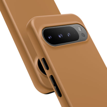 SOLID Spice Caramel Tough Case for Google Pixel