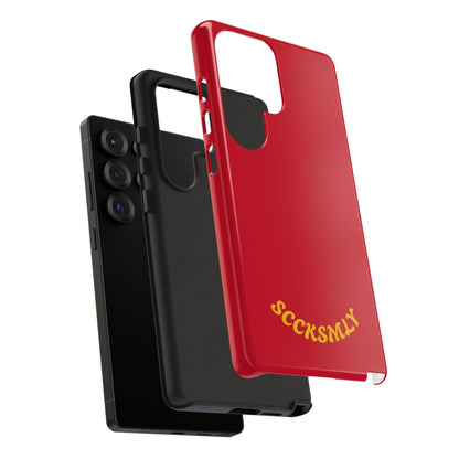 SOLID Calm Cherry Tough Case for Samsung