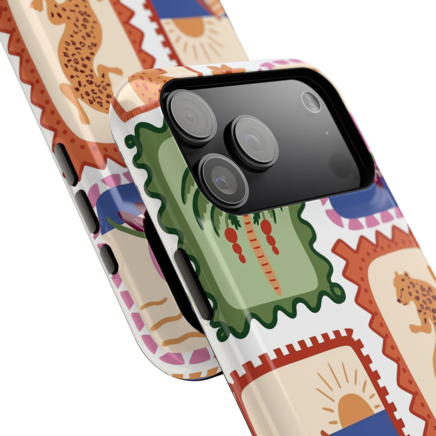 Tropical Print Phone Case for Apple