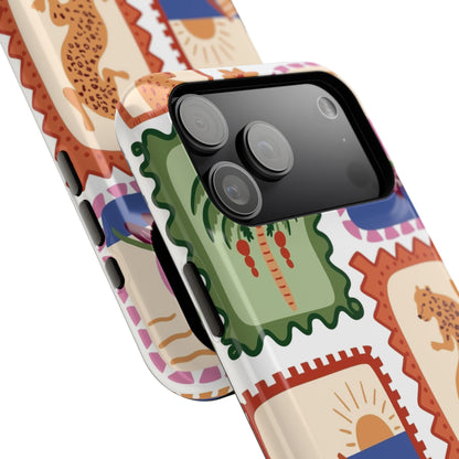 Tropical Print Phone Case for Apple
