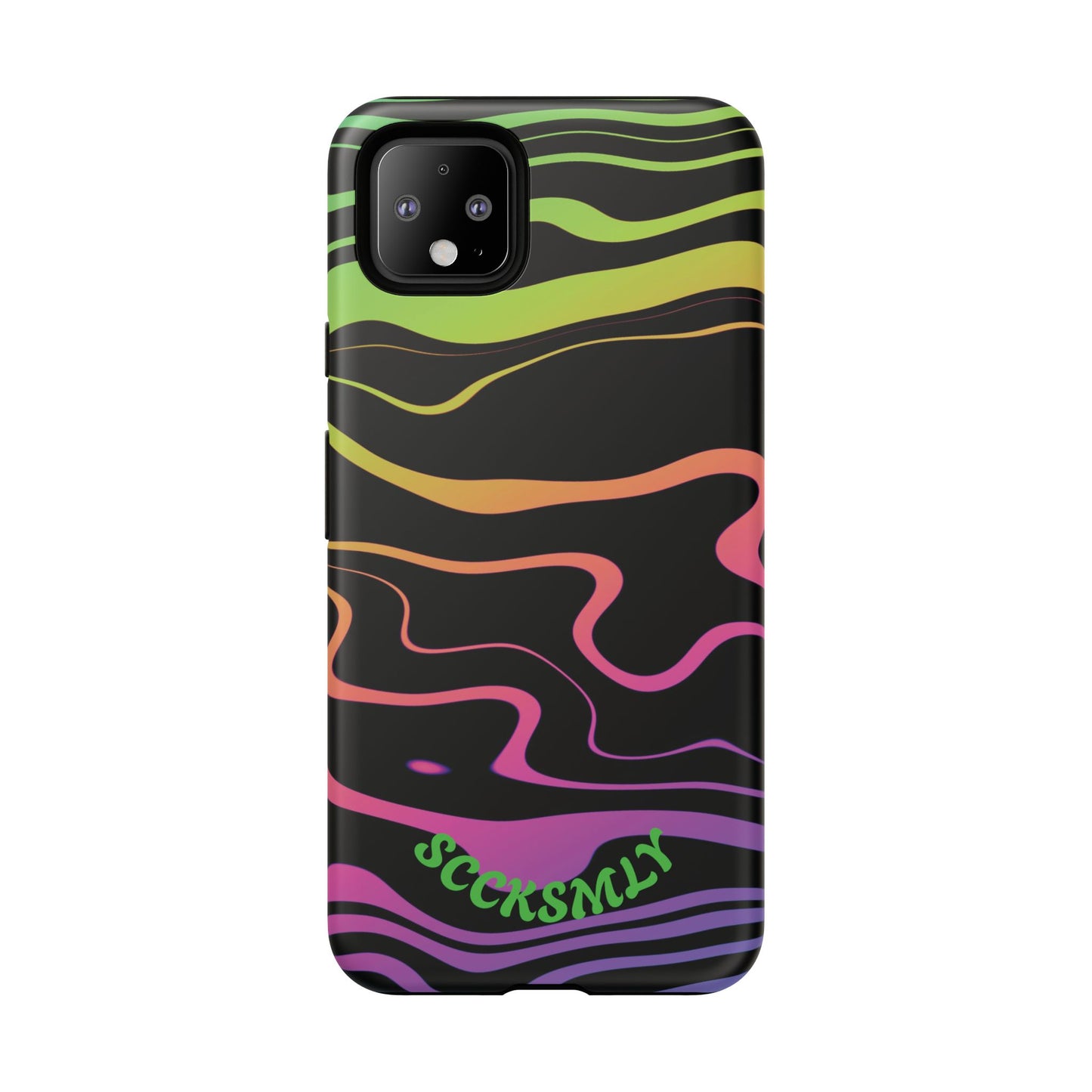 Dark Rainbow Phone Case For Google Pixel