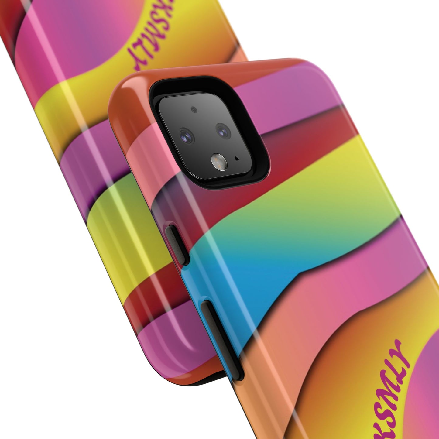 Modern Retro Rainbow Phone Case for Google Pixel