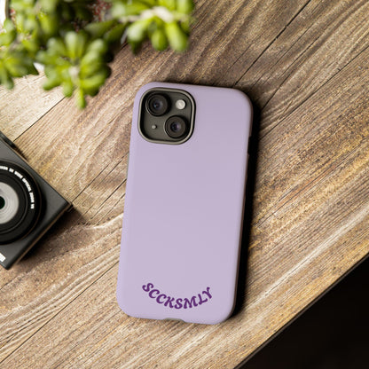 SOLID Morning Lilac Tough Case for Apple