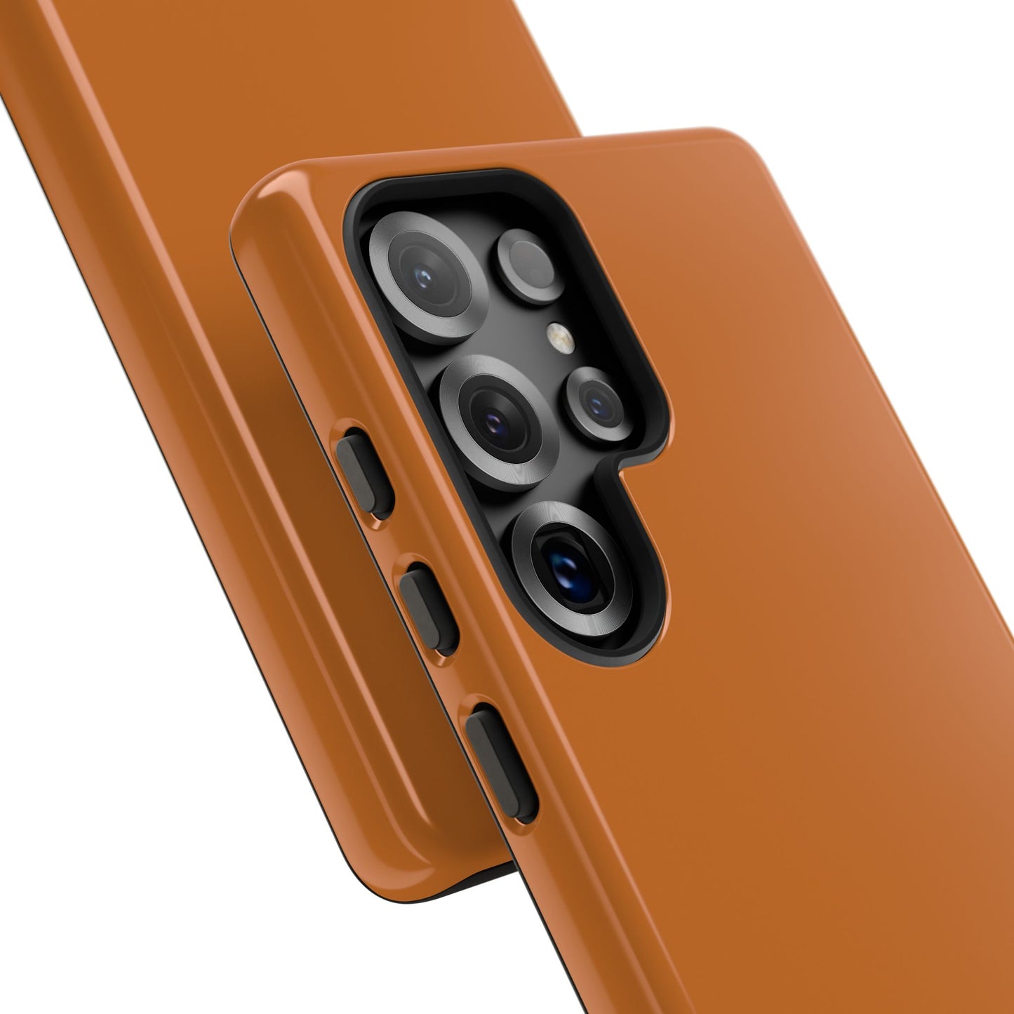 SOLID Terracotta Coal Tough Case for Samsung