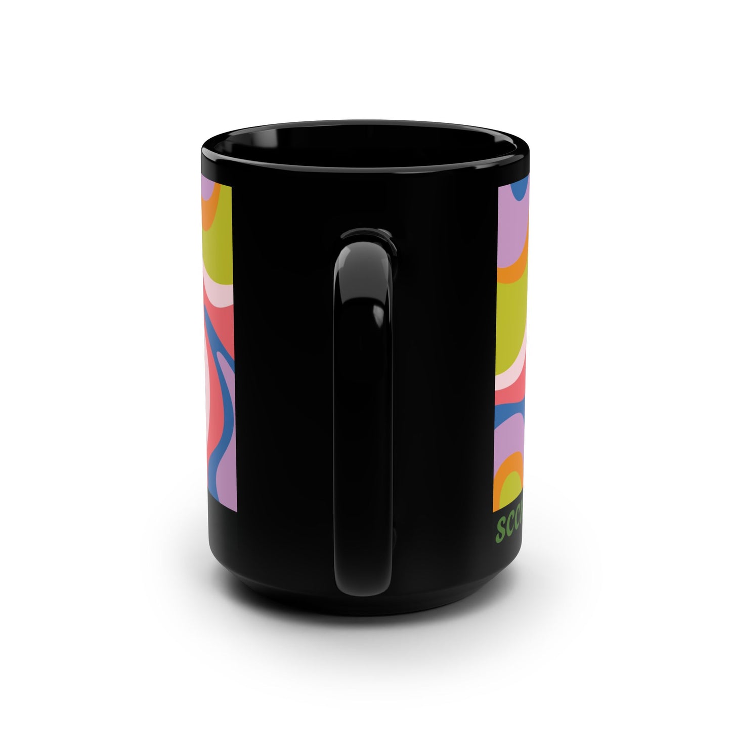 Mug Smoothie Groovie 15 oz — Black