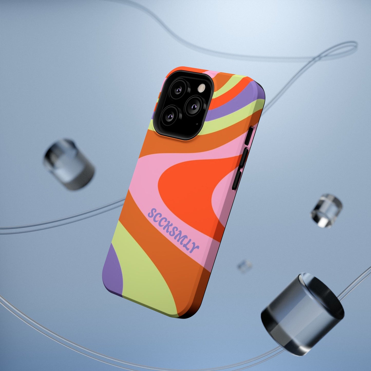 Curvy Swirl Phone Case for Apple
