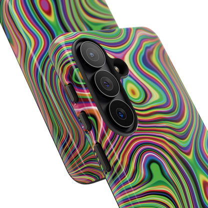 Acid Swirl Phone Case for Samsung