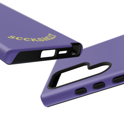 SOLID Dreamy Dusk Purple Tough Case for Samsung