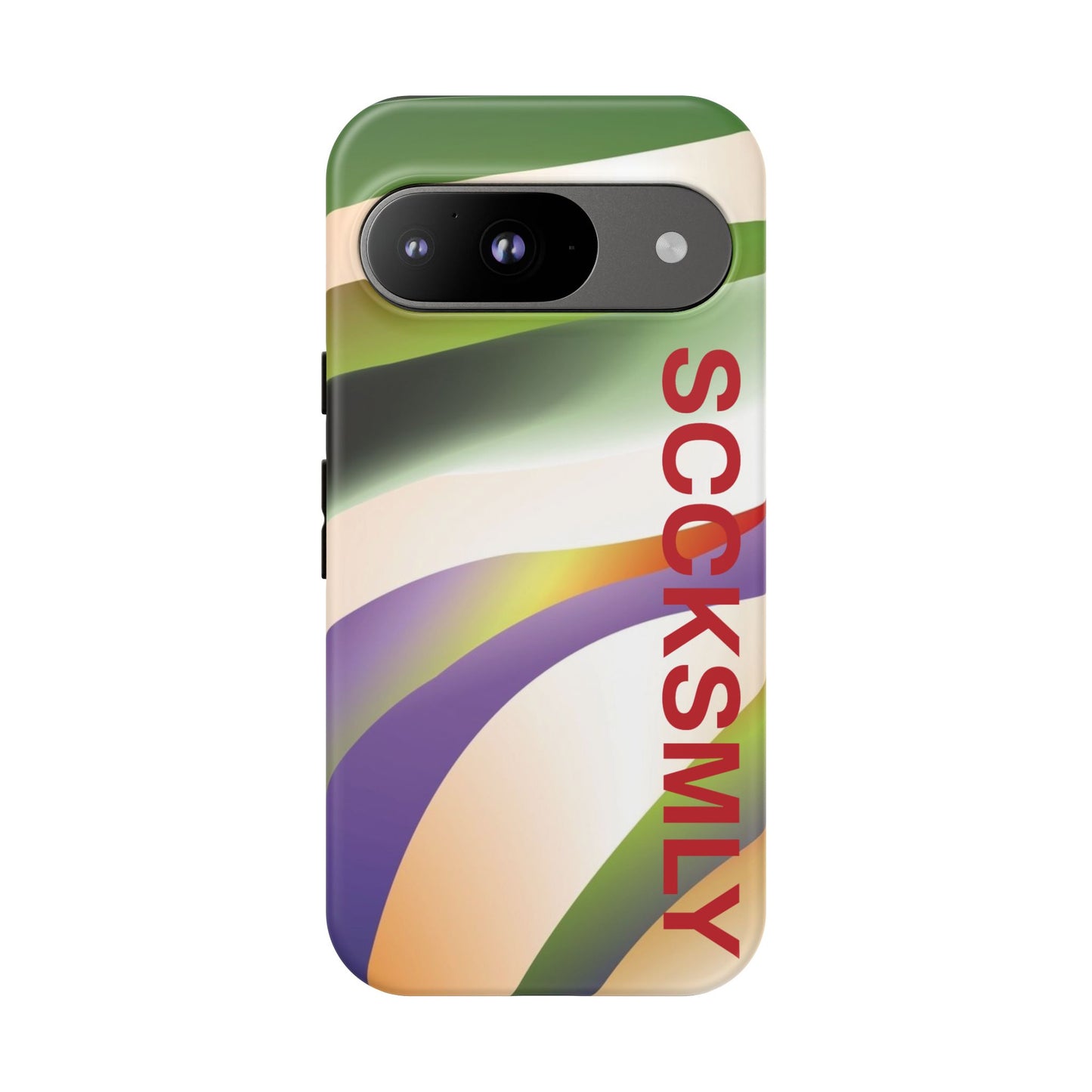 Green Waves Phone Case for Google Pixel