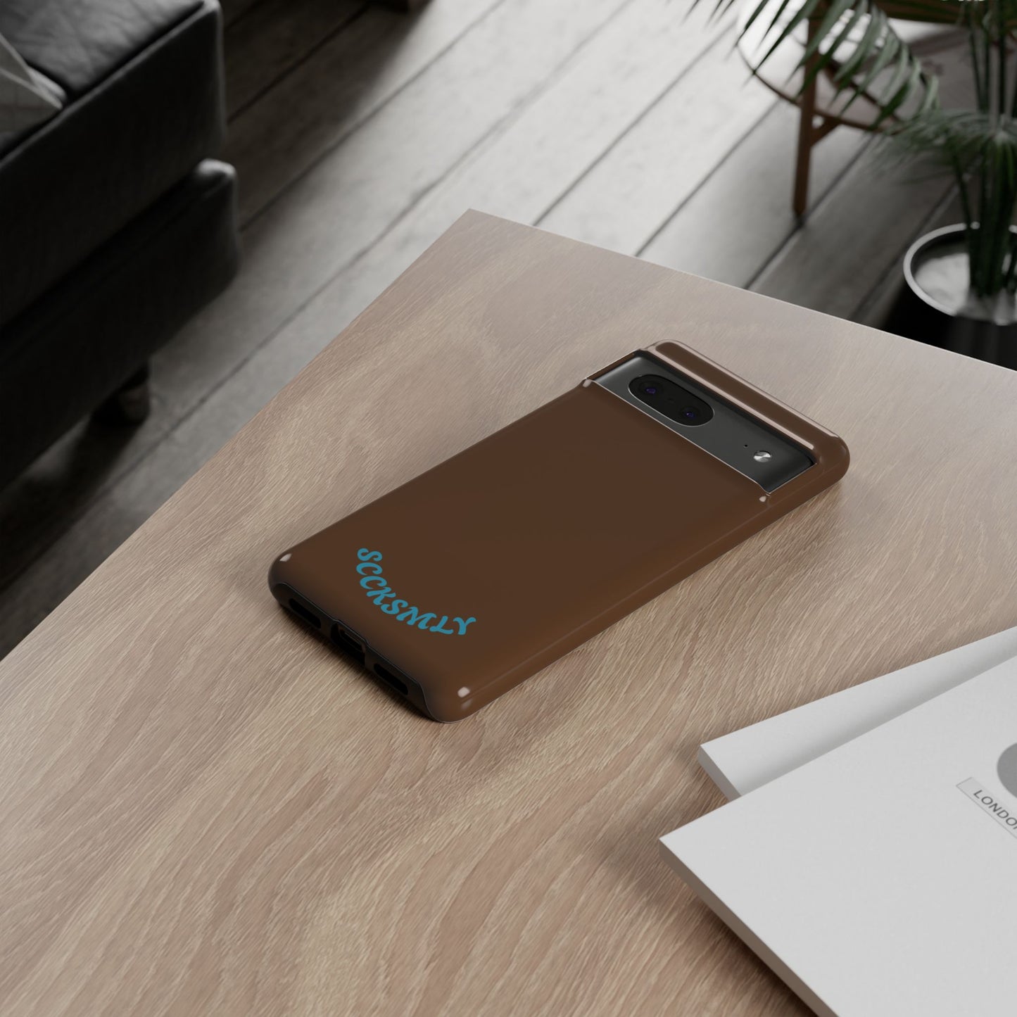 SOLID Chocolate Coco Tough Case for Google Pixel