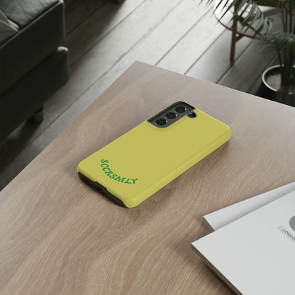 SOLID Lemon Pop Tough Case for Samsung