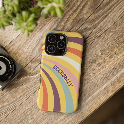 Vintage Groove Phone Case for Apple