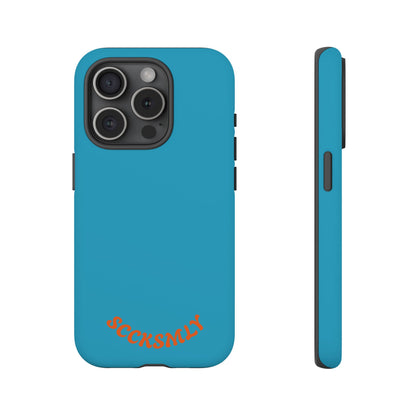 SOLID Blue Spook Tough Case for Apple