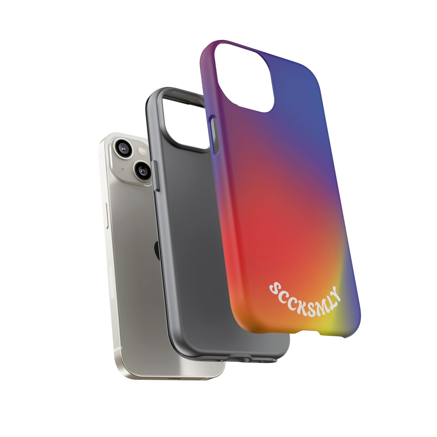 Liquid Dusk Tough Phone Case for Apple