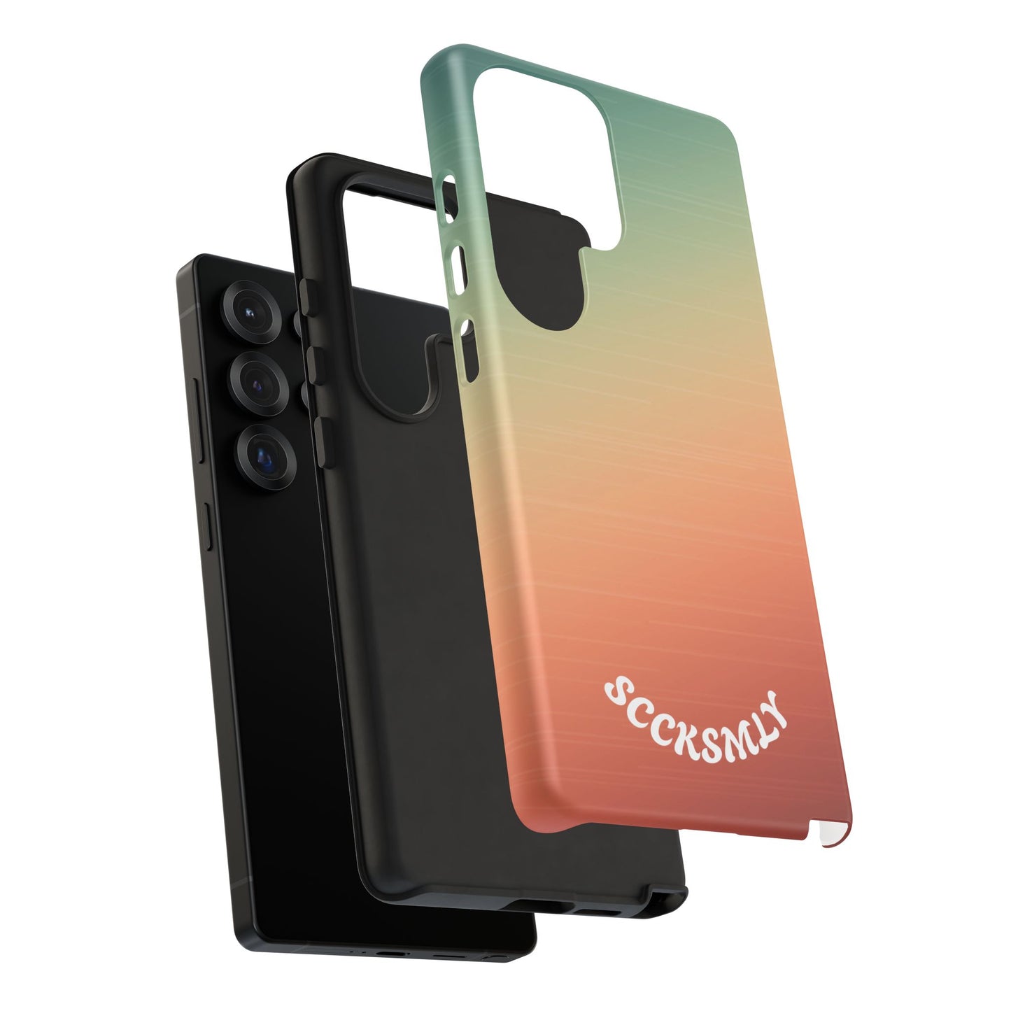 Warm Ombré Tough Phone Case for Samsung