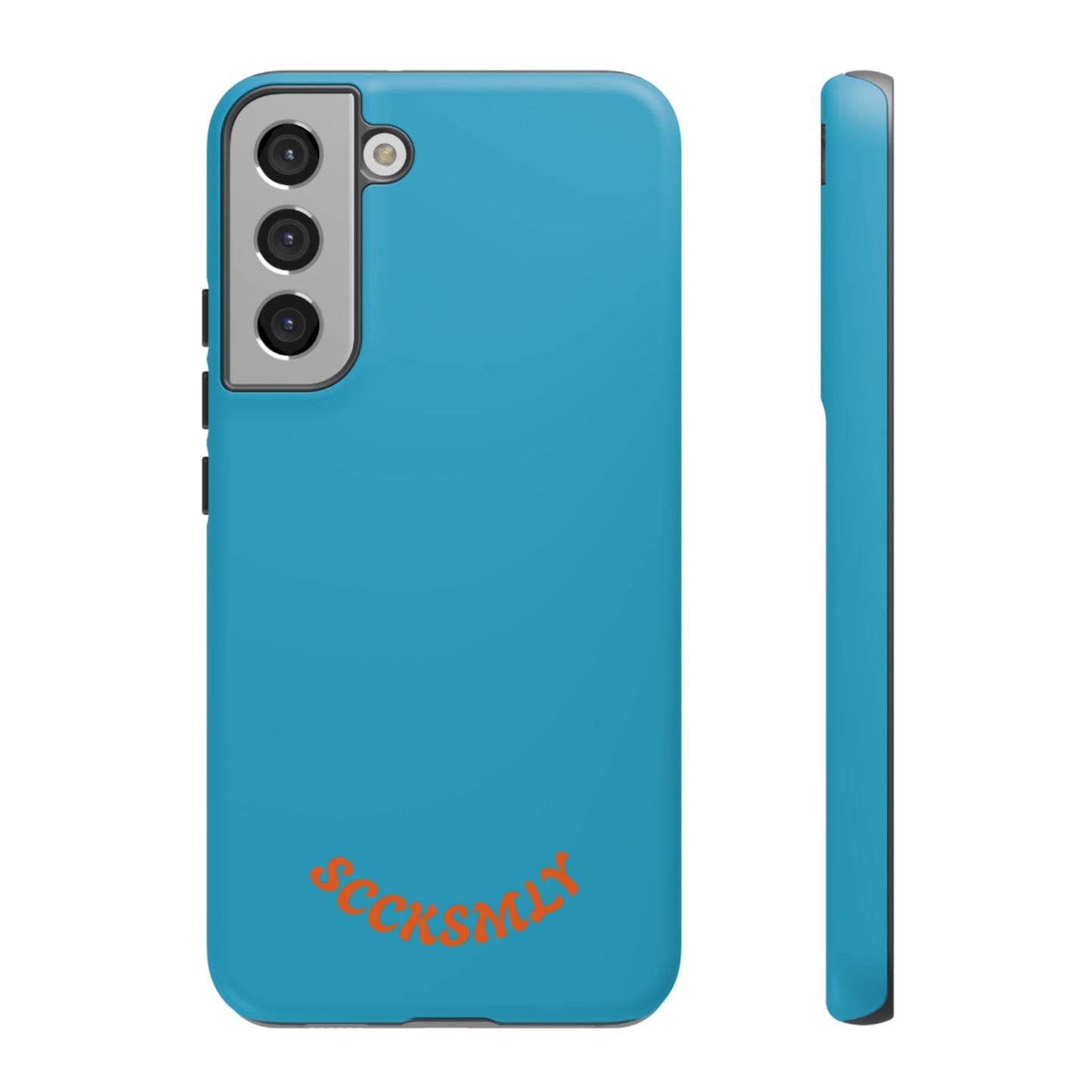 SOLID Blue Spook Tough Case for Samsung