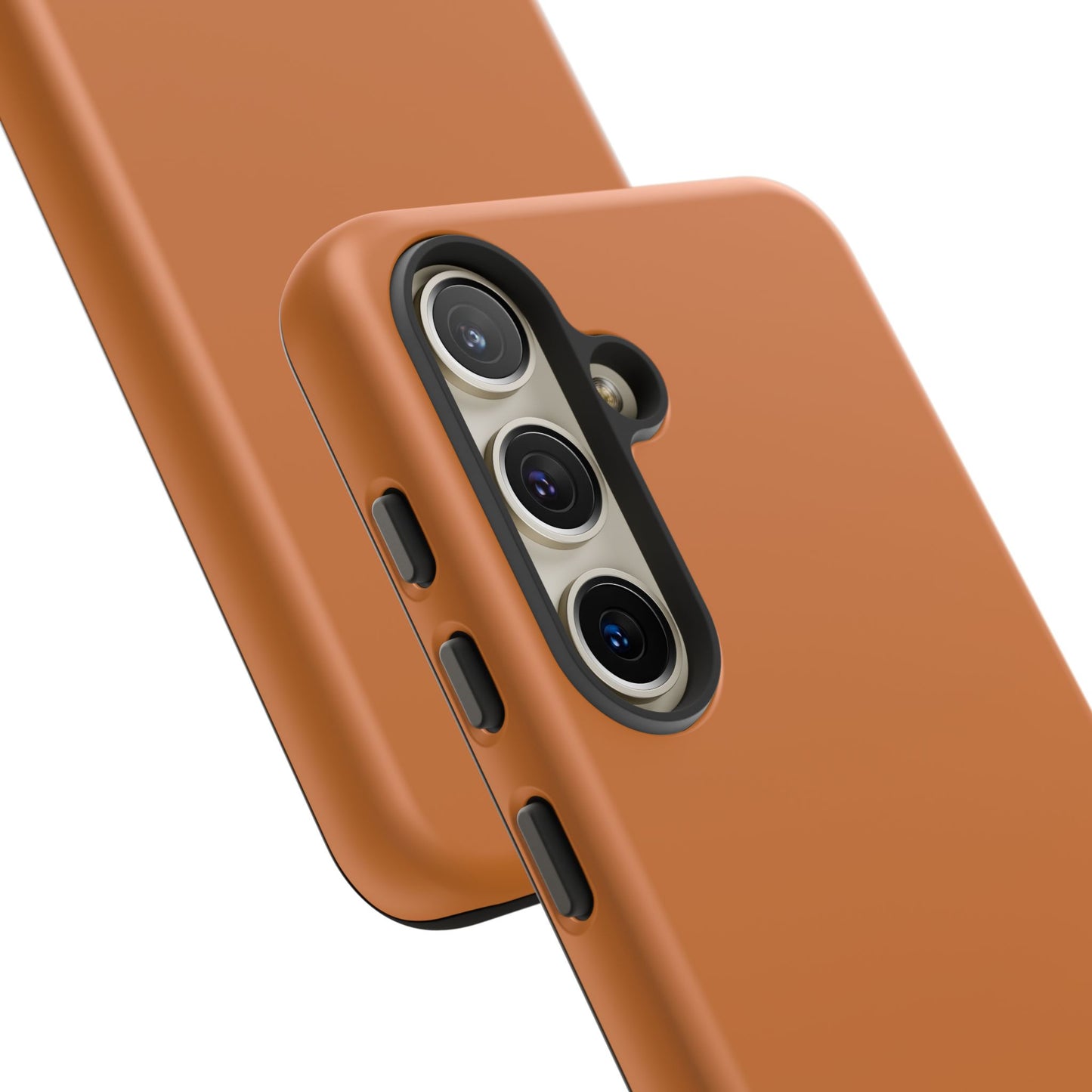 SOLID Terracotta Coal Tough Case for Samsung