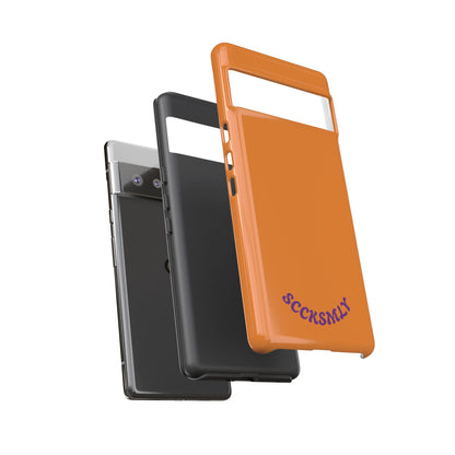 SOLID Burned Plum Tough Case for Google Pixel