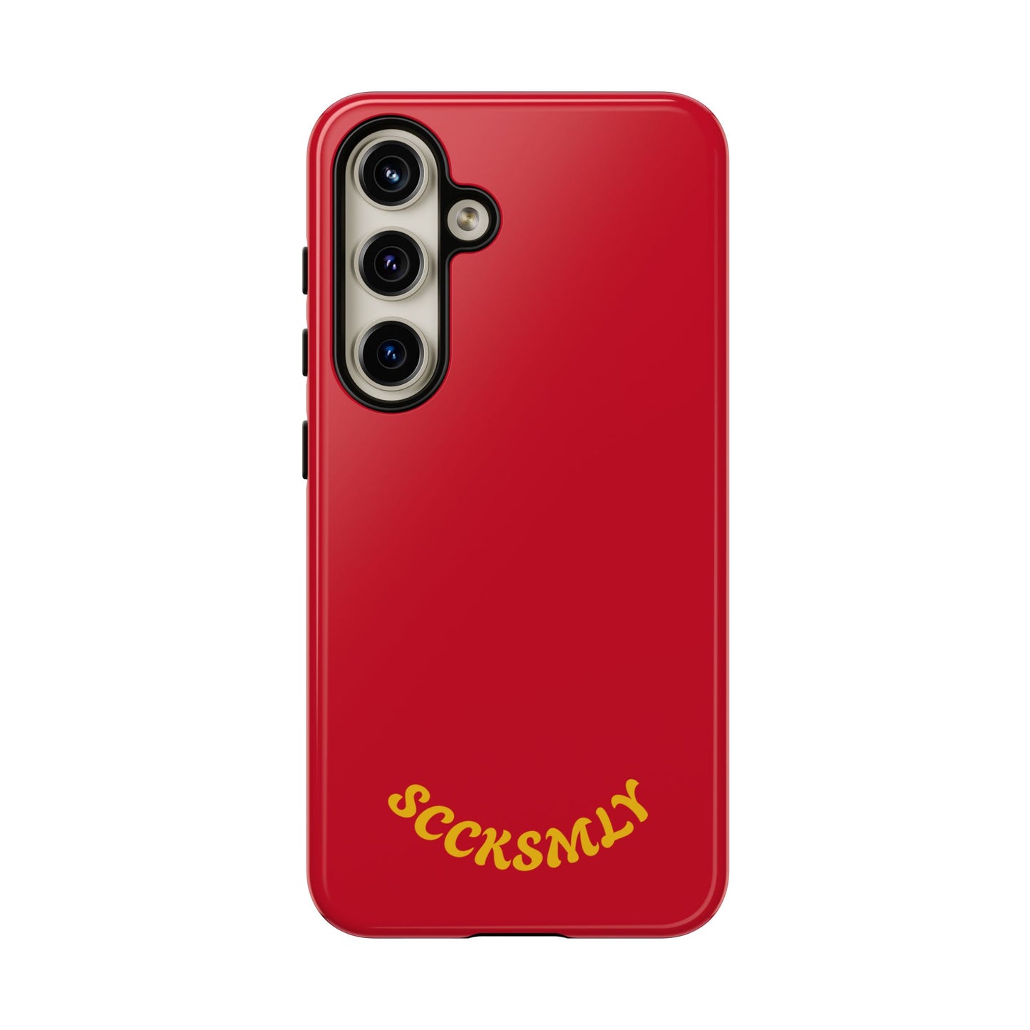 SOLID Calm Cherry Tough Case for Samsung