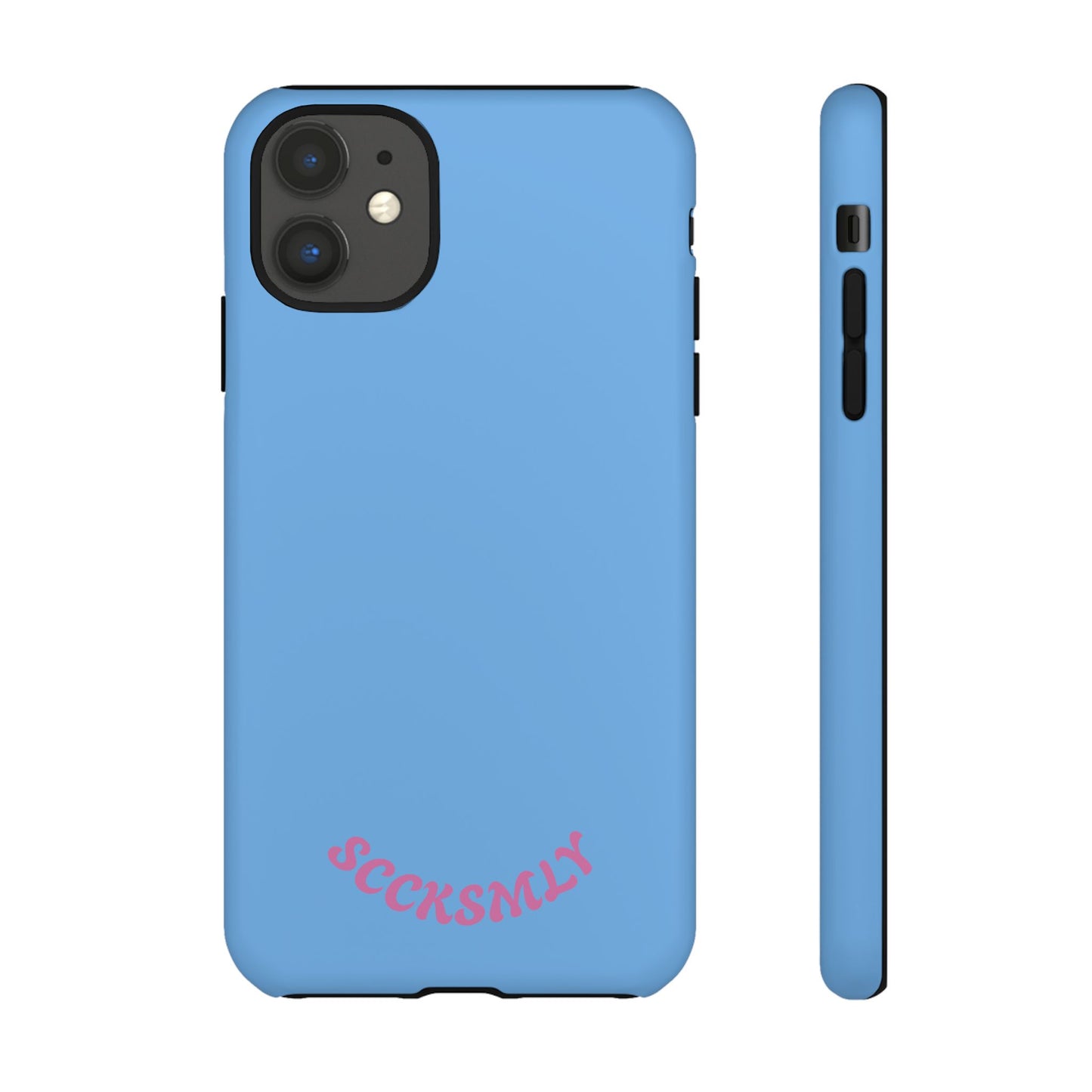 SOLID Blue Candie Tough Case for Apple