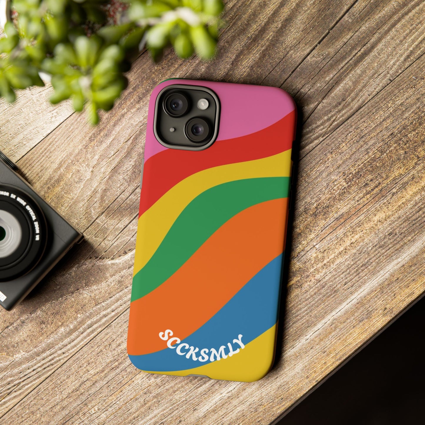Candy Ribbon Tough Phone Case for Apple