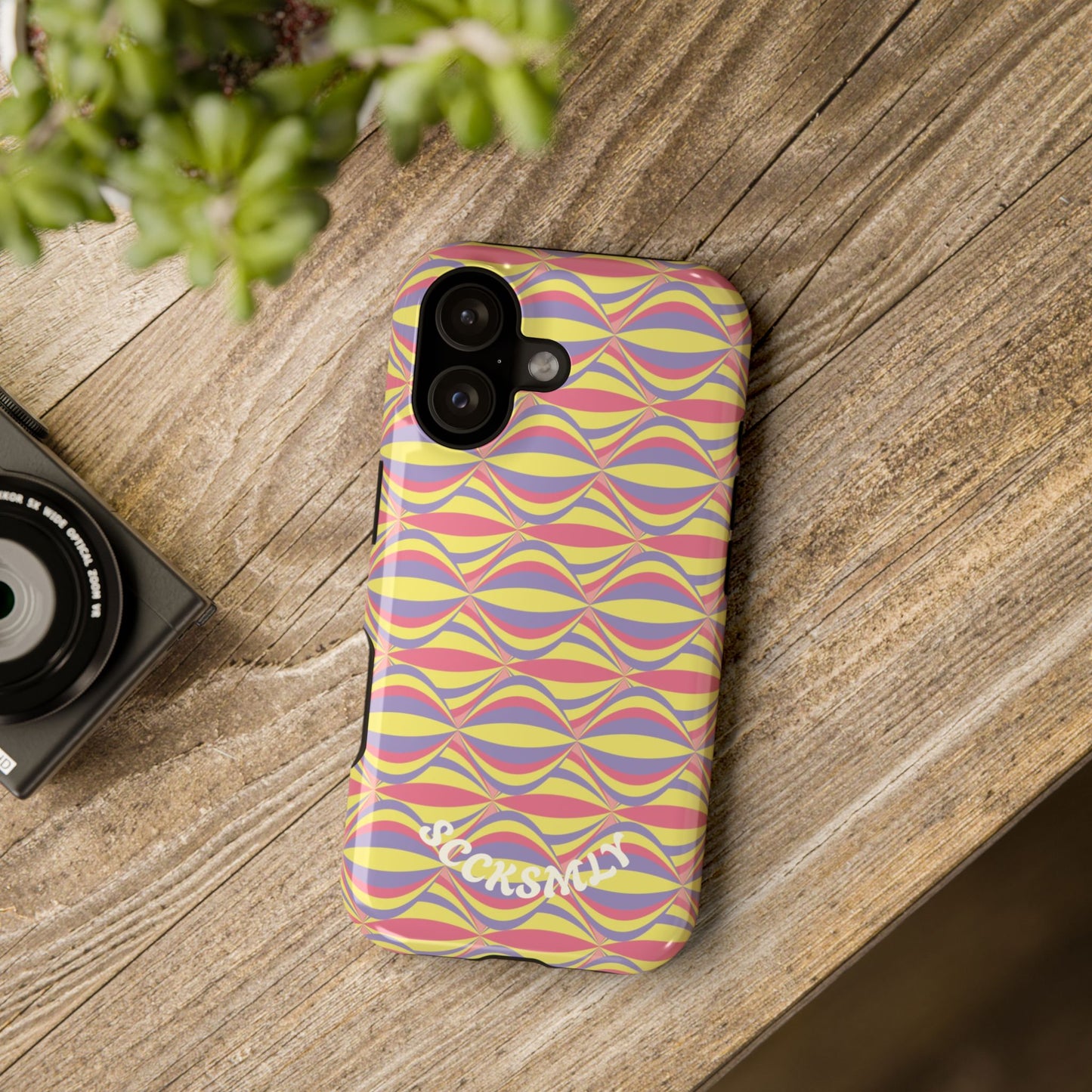 Electric Orbit Tough Phone Case for Apple