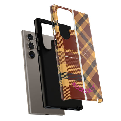 Autumn Plaid Phone Case for Samsung