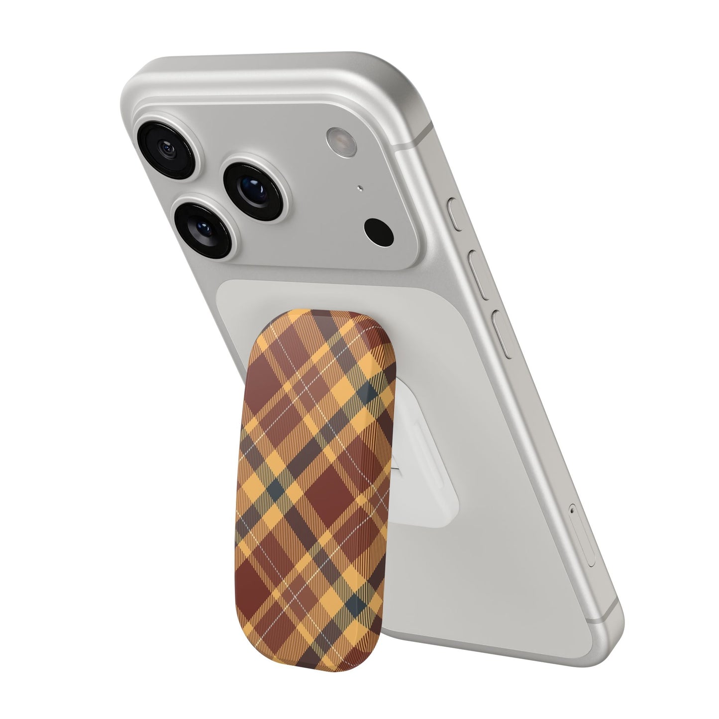 Clickit Autumn Plaid Phone Stand