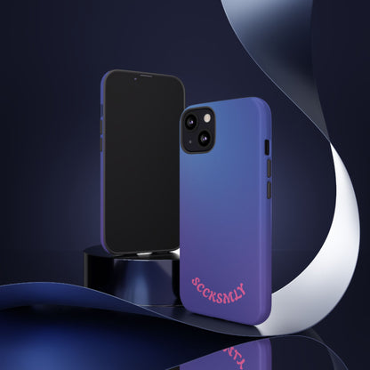 Berry Pop Gradient Tough Phone Case for Apple