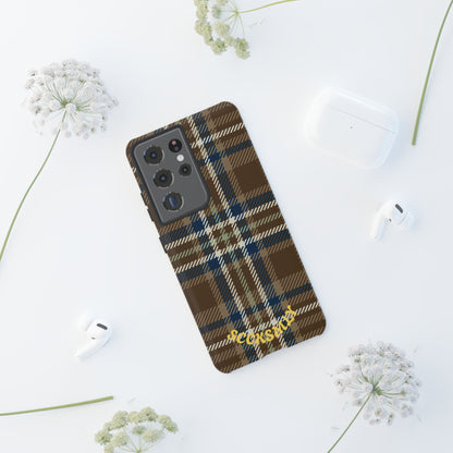 Earth and Sky Plaid Phone Case for Samsung