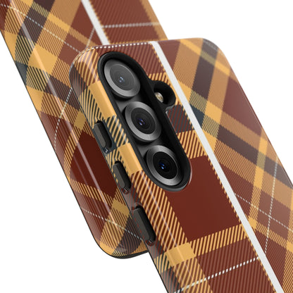 Autumn Plaid Phone Case for Samsung